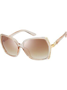 Women's Classic Crystal Elegant Beauty Design Sunglasses Box 738604 Champagne